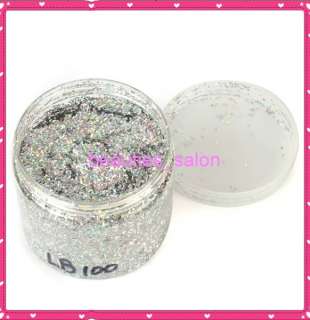 500ml Silver Acrylic Glitter Powder Nail Art Wholesale  