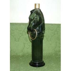  Vintage Avon Decanters and Bottles   Green Pillar Trojan 