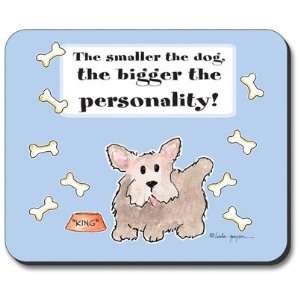  Decorative Mouse Pad The Smaller the Dog Dog Themed 