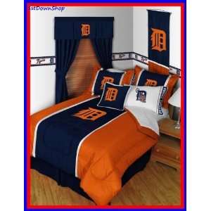  Detroit Tigers 5pc Mvp Queen Comforter/Sheets Bed Set 