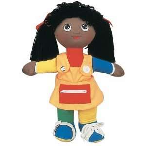  Learn to Dress Doll   Black Girl by Childrens Factory 