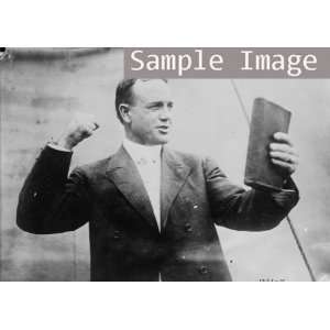 Billy Sunday (posed as if preaching)