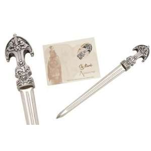  Miniature Alexander the Great Darius III Sword (Silver 