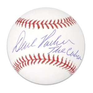 Dave Parker Autographed Baseball  Details The Cobra Inscription