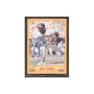  1988 Score Regular #458 Dave Stewart, Oakland Athletics 