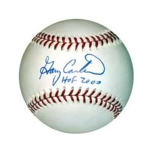 Gary Carter Autographed Baseball   Official Major League