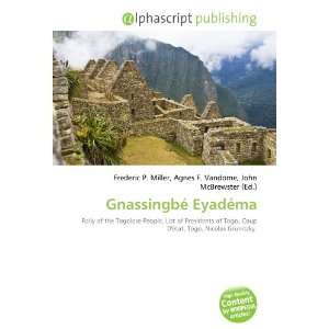  Gnassingbé Eyadéma (9786132865304) Books
