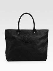    Quilted Leather Small Jaden Tote  