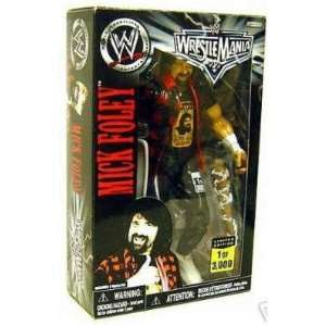   3,000 Made) Wrestlemania 22 Action Figure Mick Foley: Toys & Games