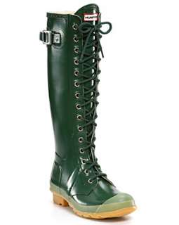Hunter Gloss Watling Lace Up Rain Boots   Shoes   Categories   Sale 