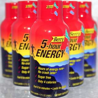 Pack   5 Hour Energy Drink (2 oz Each) Fast S&H  