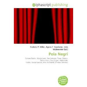  Pola Negri (9786134276436) Books