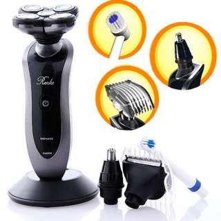   in 1 Rechargeable Washable Men electric Shaver Razor 110V US. Charger