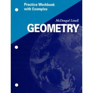 Geometry Practice Workbook With Examples Paperback by Houghton 