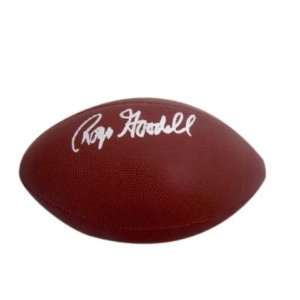  Roger Goodell Signed Wilson NFL Football PROOF COA 