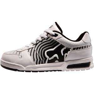 NWT**FOX RACING ADDITION MENS SHOES*WHITE/BLACK*ASSORTED SIZES 