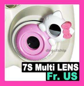 Fuji Fujifilm Mini 7S Polaroid 300 Camera Hello Kitty Close up Lens 