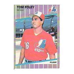  1989 Fleer #375 Tom Foley