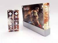 Game Decal Sticker Skin for Nintendo Wii Console & 2RC  