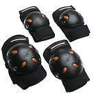 mongoose bmx bike gel knee and elbow pads protective gear