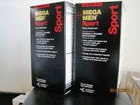 GNC MEGA MEN SPORT 180 Caplets X 2 Bottles Total 360  