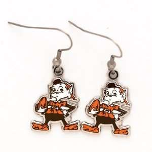  Cleveland Browns Dangle Earrings