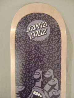 Santa Cruz Screaming Hand EVERSLICK Skateboard Deck  