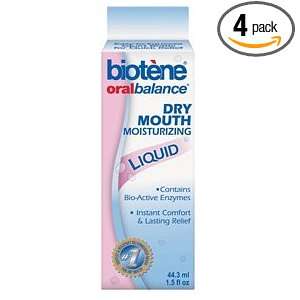  Biotene Oral Balance Dry Mouth Liquid, 1.5 Ounce Bottles 