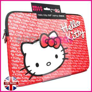   HELLO KITTY CASE BAG COVER FOR TOSHIBA SONY DELL SHARP LAPTOP  