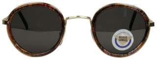 Vintage Retro Steampunk Gold/Brown Sun Glasses 081G  