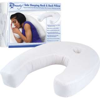 Remedy™ Memory Foam Easy Sleeper Pillow   Reduces Strain on Neck and 