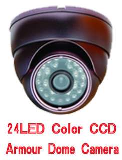 264 Network DVR 4 IR CCD Cameras CCTV Security System  