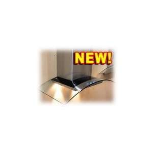   Stainless Steel Chimney Glass Exhaust Range Hood SV218D36: Appliances