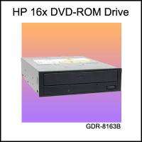 HP Black Bezel 16X DVD ROM & 52x CD ROM IDE Drive GDR 8163B *FREE 