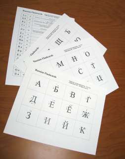 Learn Russian Flashcards – Read, Write & Pronounce Russian Words 