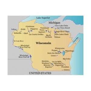  Garmin MapSource LakeMaster Wisconsin Freshwater Maps microSD Card 