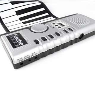 Roll Up Soft Portable Electronic Piano Keyboard 61 Keys  