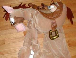 Disney Bullseye Horse Toy Story Costume XS 4/5 WOODY NW  