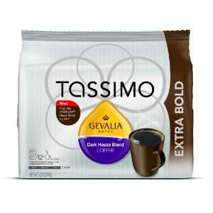Gevalia Dark House Blend, 12 Count T Discs for Tassimo Coffeemakers 