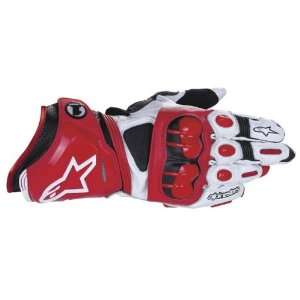  Alpinestars GP Pro Leather Motorcycle Racing Gloves Red 