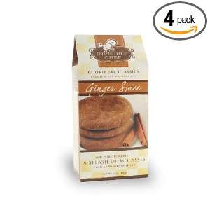 The Invisible Chef Cookie Mix, Ginger Spice, 12 Ounce Boxes (Pack of 4 