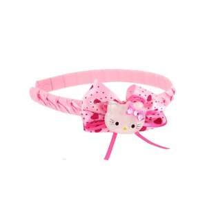 Hello Kitty Girls Kids Headband plus Hair Tie Hair Accessories Pink
