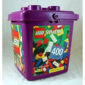   400 pieces Purple Bucket 2494 Universal Building Set Toys & Games
