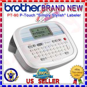 New Brother PT 90 Personal Lable Maker Simply Stylish  