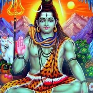  Shiva Hindu God Round Stickers Arts, Crafts & Sewing