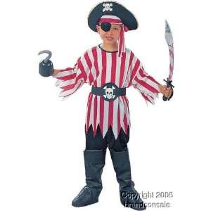  Childrens Pirate Boy Costume (Size Medium 8 10) Toys 