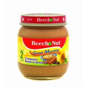 Beech Nut Stage 2 Gm Cinnamon / Rais Granola   12 Pack  