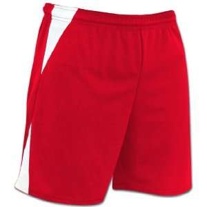  Champro Adult DRI GEAR Athletic Shorts SCA/WHI   SCARLET 