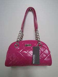 KENNETH COLE REACTION Pink Cute Quilt Satchel Hand Bag  NWT  