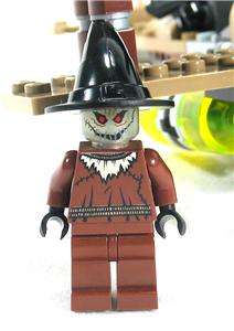   Scarecrow Minifigure With His Airplane From Lego Batman #7786 +Bonus
